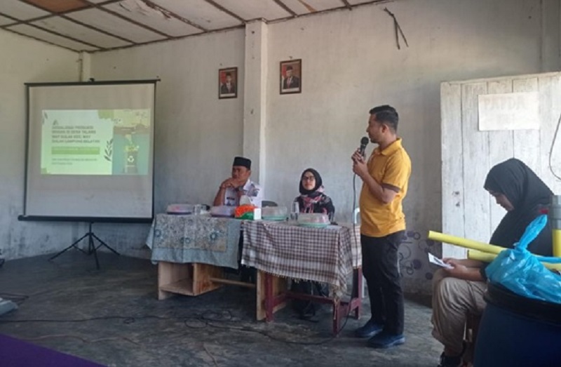Tim Prodi TIP ITERA Latih Warga Manfaatkan Limbah Pertanian Jadi Biogas ...