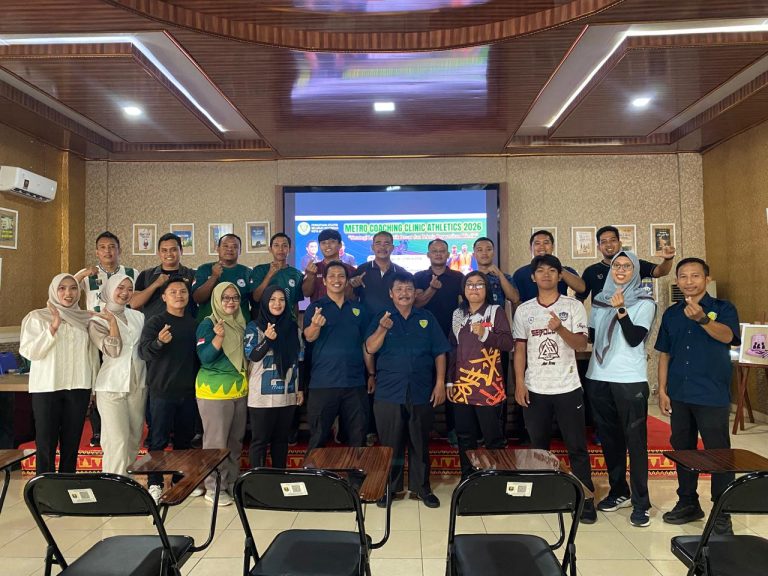 PASI Metro Asah Strategi Pembinaan Atlet Pelajar Menuju Prestasi Emas Bersama Program Studi Rekayasa Keolahragaan Itera